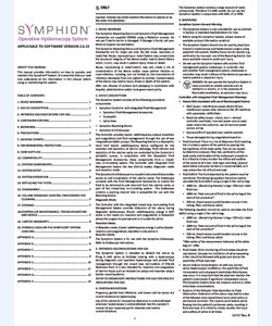 Symphion Operative Hysteroscopy System Directions for Use